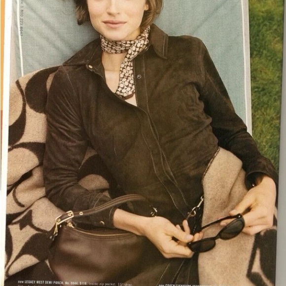 Vintage Coach Demi Black Leather Shoulder Bag 9844 Made in Costa Rica - Picture 11 of 11